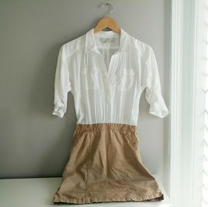 Loft Twofer Shirt Dress